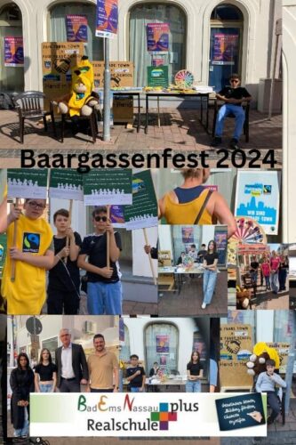 Fotocollage mit Eindrücken vom Baargassenfest